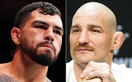 Sean Strickland Social Post Ignites Heated Build-Up Ahead of Houston Fight