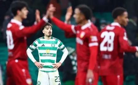 Celtic Vs Vfb Stuttgart: El Khannouss Double Seals 4-1 Rout as Fans Boo Board and Kasper Schmeichel