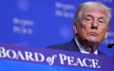 Tony Blair, tony blair and global response as Board of Peace pledges $7bn