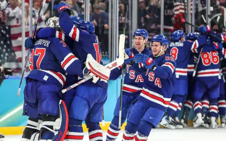 Quinn Hughes' Overtime Goal Sends U.S. Into Semis as Mens Usa Hockey Advances With 2-1 Win Over Sweden