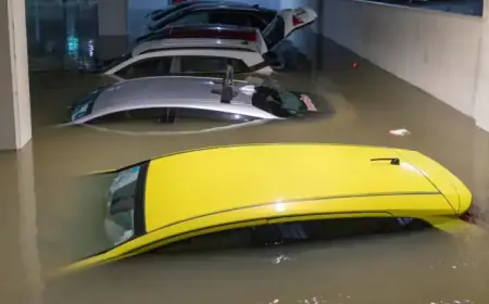 Clongriffin Flood Submerges Residents’ Vehicles in Torrential Rain Disaster