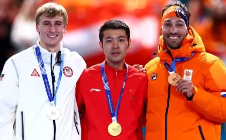 Jordan Stolz takes 1500m silver at Milan Cortina Olympics