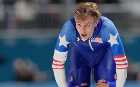 Jordan Stolz Takes 1500m Silver as Ning Zhongyan Breaks Games Record at Milan Cortina