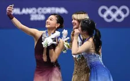 Ami Nakai arrives early as Sakamoto takes silver in tearful final skate