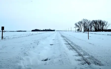 School Cancellations Follow Snow-Packed Roads and Icy Conditions Friday