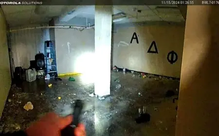 Hazing video shows 56 blindfolded pledges at University of Iowa fraternity