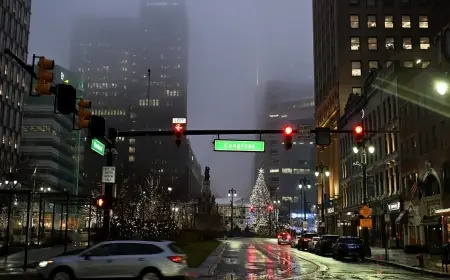 Wind Advisory Puts Southern Michigan Drivers and Property at Risk During a Wild, Rolling Weekend of Fog, Hail and Snow