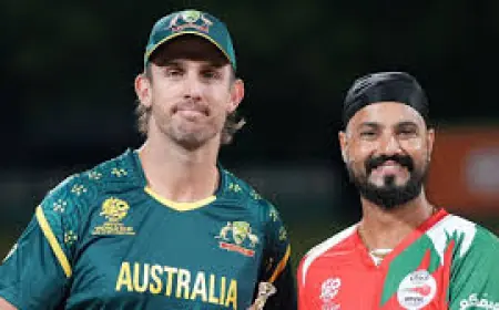 Aus Vs Oma: Australia hammer Oman by nine wickets in Pallekele but still miss Super 8s