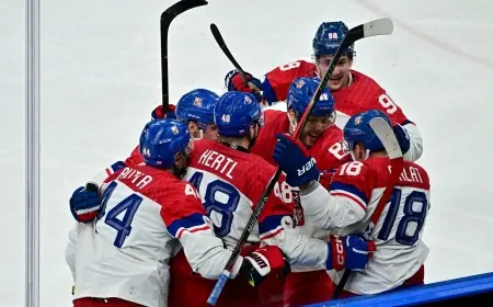 Nathan Mackinnon at the Center of Olympic Quarterfinal Chaos After Officials Miss Too-Many-Men Call