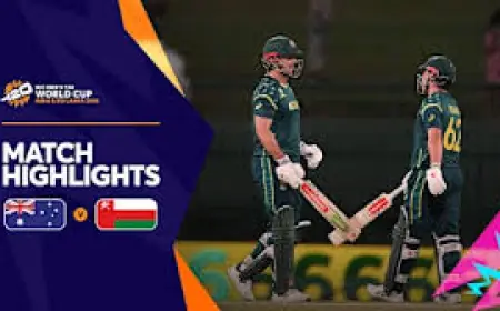 Oman Vs Australia: Australia thrash Oman by nine wickets but exit T20 World Cup without Super 8 spot