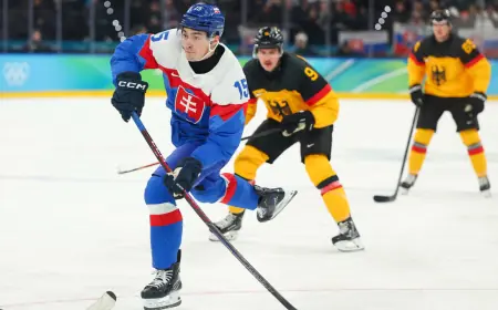 Slovakia Hockey Roster’s Young Core Is a Direct Test for Team USA at the Olympics