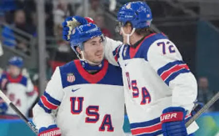 Tage Thompson Injury Clouds U.S. Ahead of Olympic Final