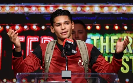 Ryan Garcia Fight in Las Vegas Matches Two Fighters Trying to End Winless Streaks
