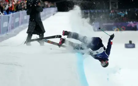 US Skier’s Olympic Gold Dreams Shattered by Devastating Crash
