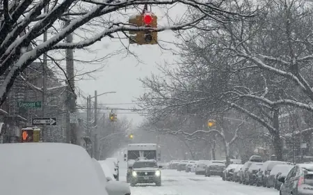 Heavy Snow Expected as Winter Storm Hits Overnight Sunday