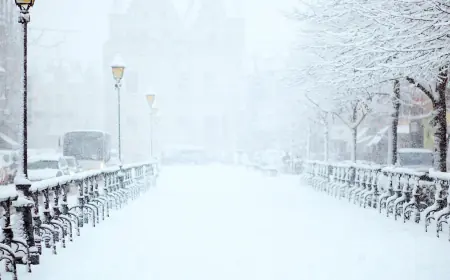 Uk Snow Forecast: Snow and Rain Warnings in Force as Cold Snap Continues