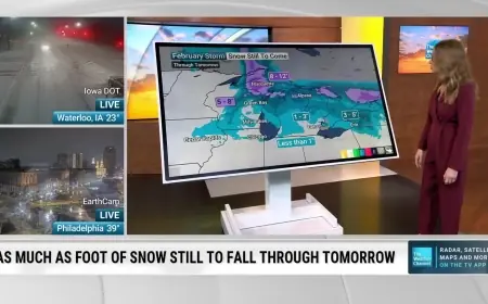 Boston Weather: Storm Maps Show Where Rain, Sleet, and Snow Will Hit Friday — Nor’easter Threat Follows