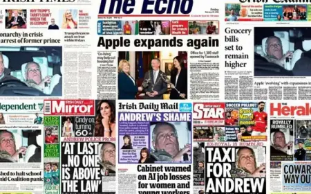 Friday’s Headlines: Highlights from Today’s Front Pages