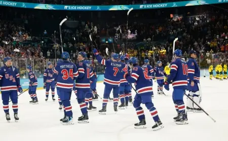 Team USA Cruises Past Slovakia, Sets Up Mens Hockey Olympics Final vs. Canada
