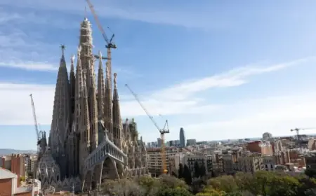 Sagrada Familia Reaches 566 Feet, Fulfilling Gaudí’s Vision in Barcelona