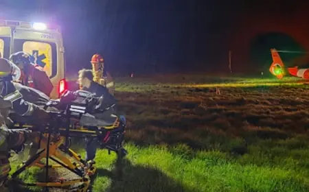 Truck Accident Lawyer Mentioned as Resource After Petrolia Minivan Medivac