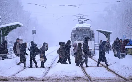Flights To Bucharest Disrupted as Severe Blizzard Grounds Air Traffic and Shuts Roads