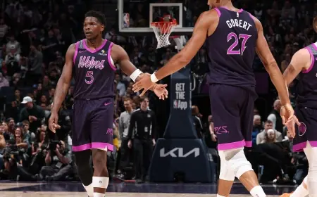 Timberwolves Take W Over Mavericks, 122-111, in Game Gallery