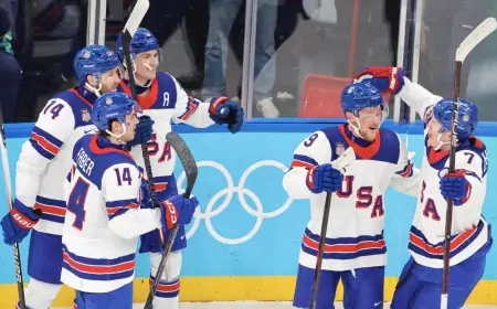 Usa Hockey sets up Canada gold-medal rematch after 6-2 semifinal win over Slovakia
