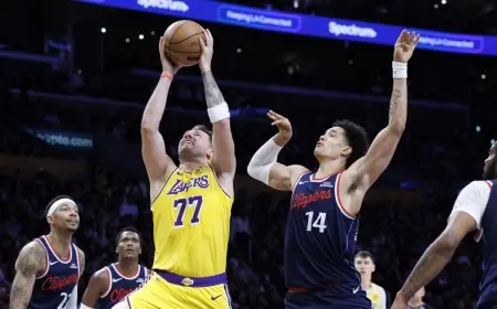 Clippers Vs Lakers: How Doncic, James and Reaves Shift Los Angeles’ Second-Half Outlook