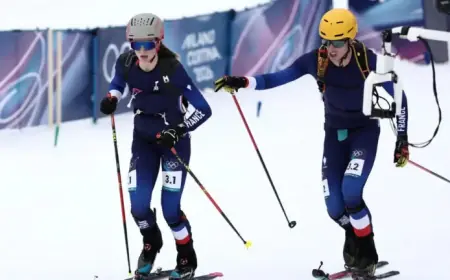 France Clinches Gold in Olympic Ski Mountaineering Mixed Relay