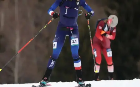 SkiMo-France’s Harrop, Anselmet Secure Mixed Relay Gold