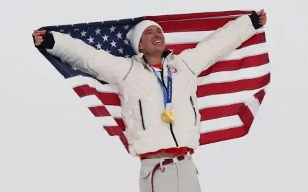 Alex Ferreira wins Olympic halfpipe gold after dramatic Livigno night