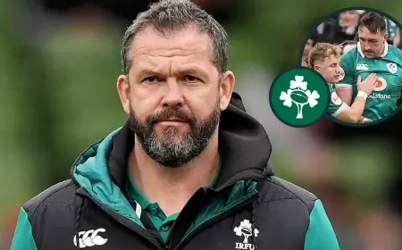 England Vs Ireland: Ireland make late change as referee exits early at Twickenham