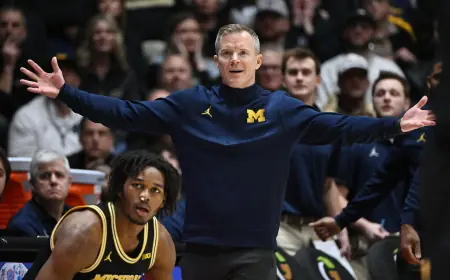 Dusty May Named to Naismith Coach of the Year Watch List — What It Means for Michigan’s Title Push