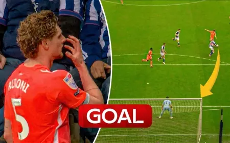 West Brom Vs Coventry: Sky Blues Stretch Lead as Rudoni Rocket Seals 2-0 Win at The Hawthorns