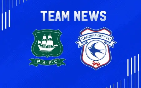 Plymouth Vs Cardiff City: Pilgrims win 5-2 at Home Park in plymouth vs cardiff city clash