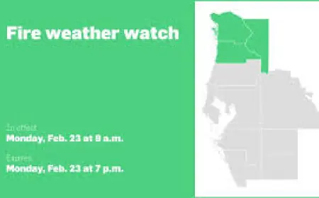 Fire Weather Watch for Central West Florida as Gusts up to 25 mph Follow Red Flag Warning