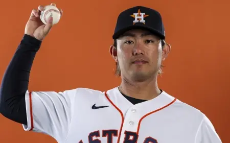 Imai's Splitter Wows Astros Camp; Teammates Say 'Never Seen a Pitch Like That'
