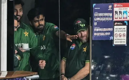 Nz Vs Pak Super Eights Opener in Colombo Abandoned; Live Stream Closed