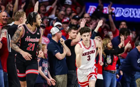 Arizona Vs Houston Prediction: Wildcats chase first-place win at Fertitta Center