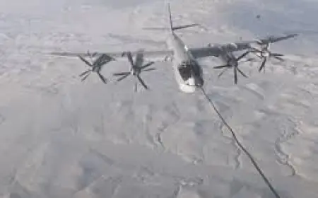 U.S. Jets Intercept Russian Warplanes Alaska Near Bering Strait