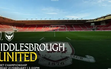 Middlesbrough Vs Oxford Utd: Boro Held to 0-0 as Promotion Race Tightens