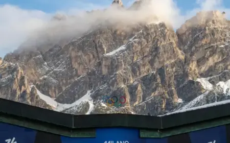 Cortina’s Historic Curling Stadium Shines at Winter Olympics