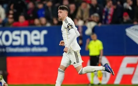 Osasuna - Real Madrid: Valverde Assist, Real Madrid Lose 2-1 in Pamplona