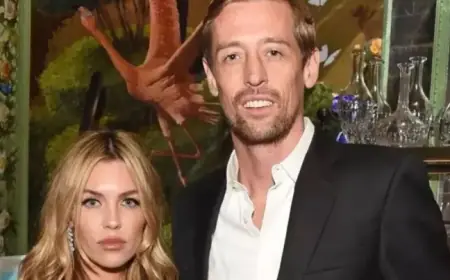Abbey Clancy and Peter Crouch Reportedly Lead Separate Lives After Marital Strain