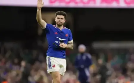 Jalibert Withdraws; Ramos Starts at Fly-Half for France vs. Italy