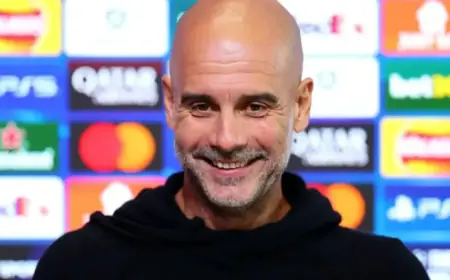 Pep Guardiola Jokingly Invites Reporter to Be Assistant at Man City Press Conference