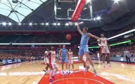 Unc Vs Syracuse: North Carolina 77-64 over Syracuse as Henri Veesaar Returns