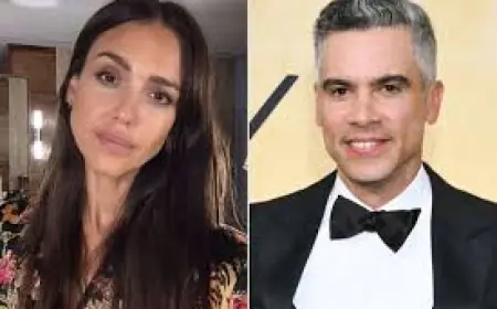 Jessica Alba Shows Off Toned Abs During Miami Vacation With Danny Ramirez