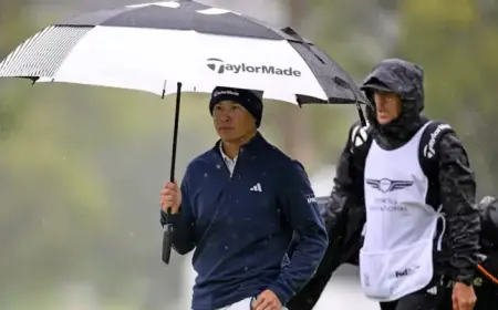 Genesis Invitational Round 1 Resumes After Weather Delay at Riviera